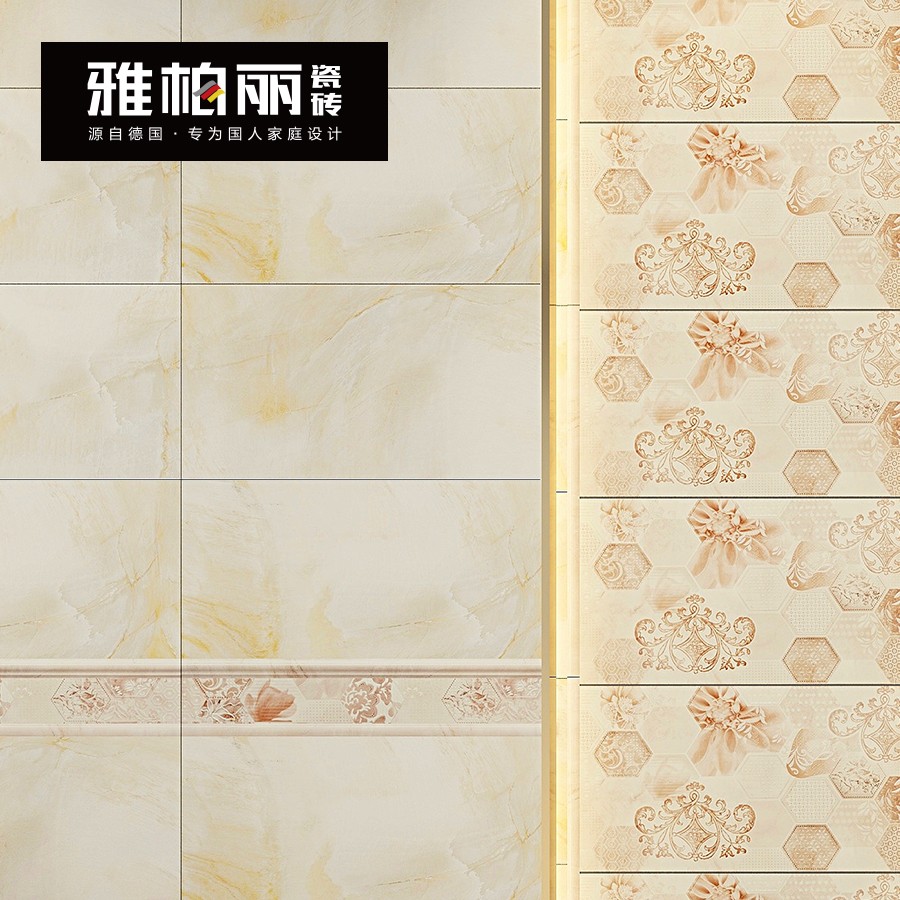  【雅柏麗】衛(wèi)生間時(shí)尚簡(jiǎn)約瓷片BL-A6003系列 小地磚配套花片腰線(xiàn)